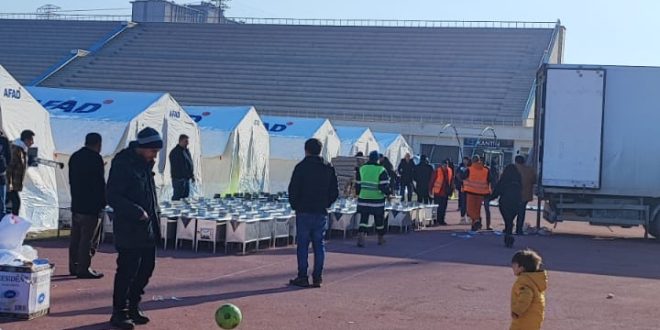 Deprem yardım seferberliği